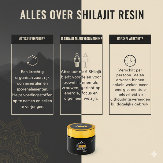 Shilajit Ervaring – Wat doet Shilajit en wat kun je verwachten?