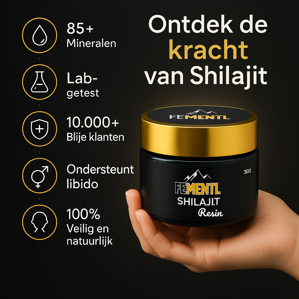 Shilajit – Natuurlijke Boost voor Body en Mind