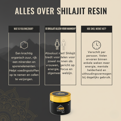 Shilajit – Natuurlijke Boost voor Body en Mind (30 gram)
